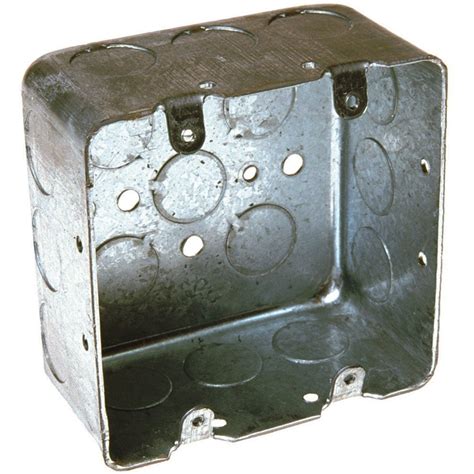 raco 2-gang gray metal electrical box 683|raco electrical boxes.